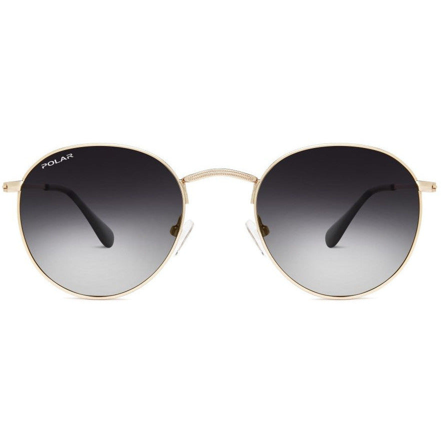 Lunettes de soleil Cat polarisé unisexe du Michigan. 2 or noir