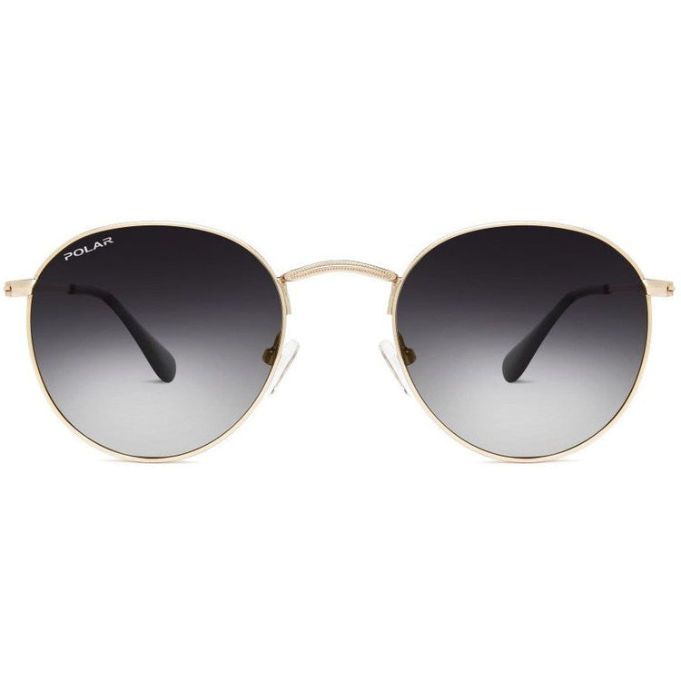 Lunettes de soleil Cat polarisé unisexe du Michigan. 2 or noir