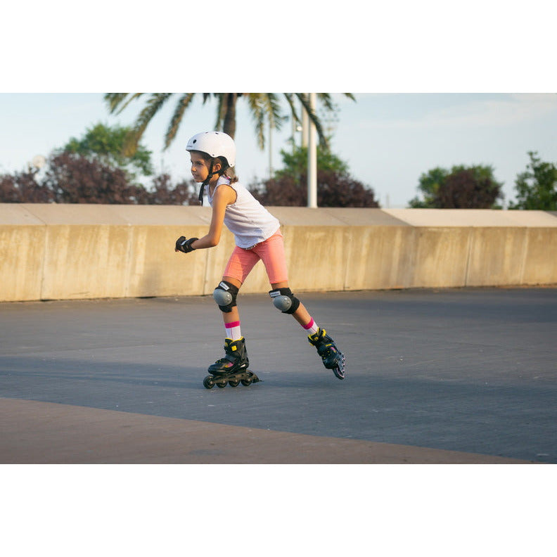patins à roues alignées Joker hardboot 82A noir jaune taille 37-40
