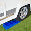 Proplus Ramps avec 3 niveaux: 4,7 et 10 cm bleu 2 pièces