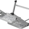 Stapping pliable 2 étapes 59,5 x 49 x 39 cm gris