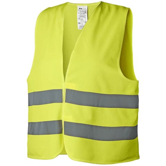 Geel unisexe de la sécurité de Proplus Geel une taille