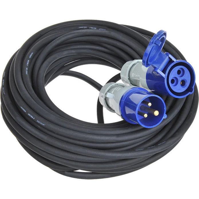 Câble d'extension Proplus CEE 20 mètres 3x2,5 mm² bleu noir
