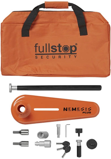 Fullstop Nèmesis Plus Wheel Clamp SCM pour Camper Oranje