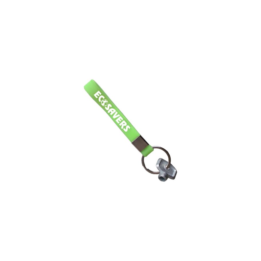 Ecosavers Radiator Key avec un anneau clé