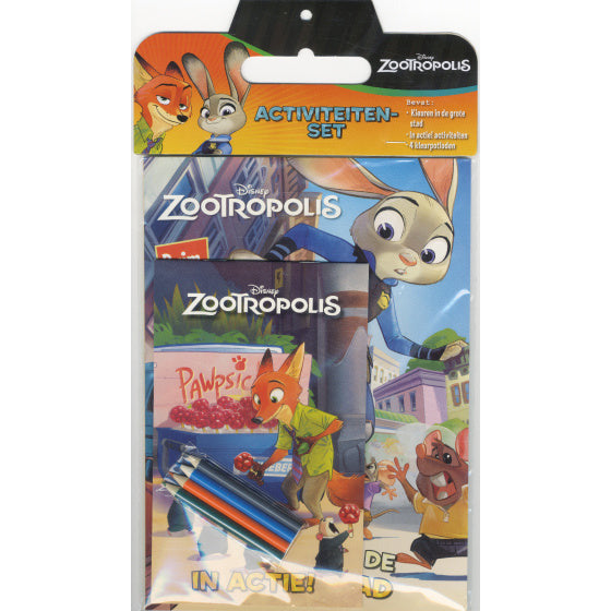 Rebo Productions Zootropolis Activity Book