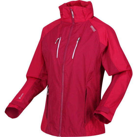 Regatta Caldale IV Rain Jacket Dames Pink Size XS