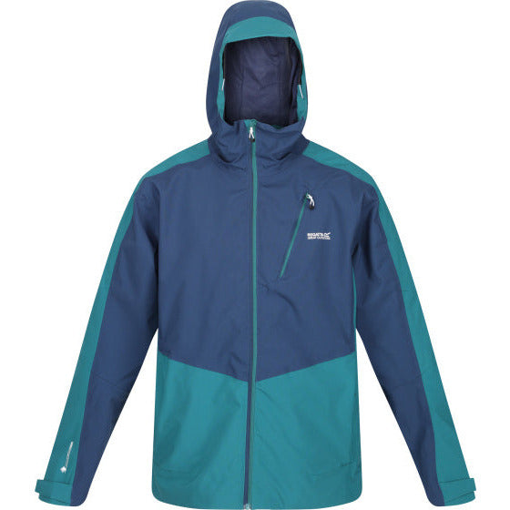 Regatta Highton II Outdoorjack Men Blue Blue Turquoise Size XL