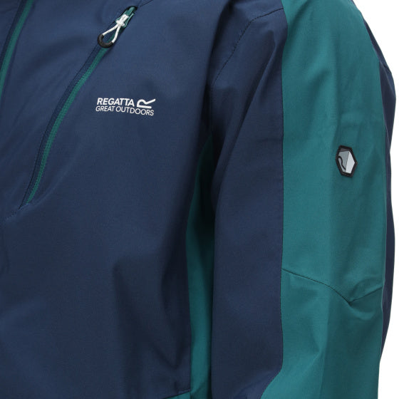 Regatta Highton II Outdoorjack Men Blue Blue Turquoise Size XL