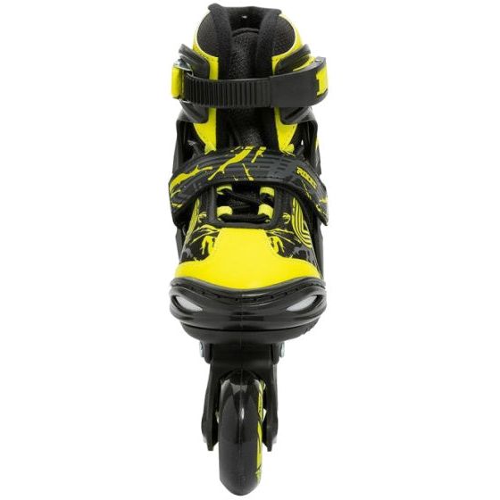 patins à roues alignées Jokey 3.0 botte souple 82A noir jaune taille 26-29