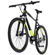 Rucanor lux 27,5 pouces 46 cm hommes 24V frein à disque hydraulique noir jaune - afbeelding 5