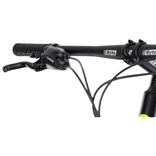 Rucanor lux 29 pouces 48 cm hommes 21v frein à disque mécanique noir jaune