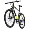 Rucanor lux 29 pouces 48 cm hommes 21v frein à disque mécanique noir jaune