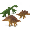 Safari Dinosaurs joue un ensemble de 2,5 cm Green 192 pièces