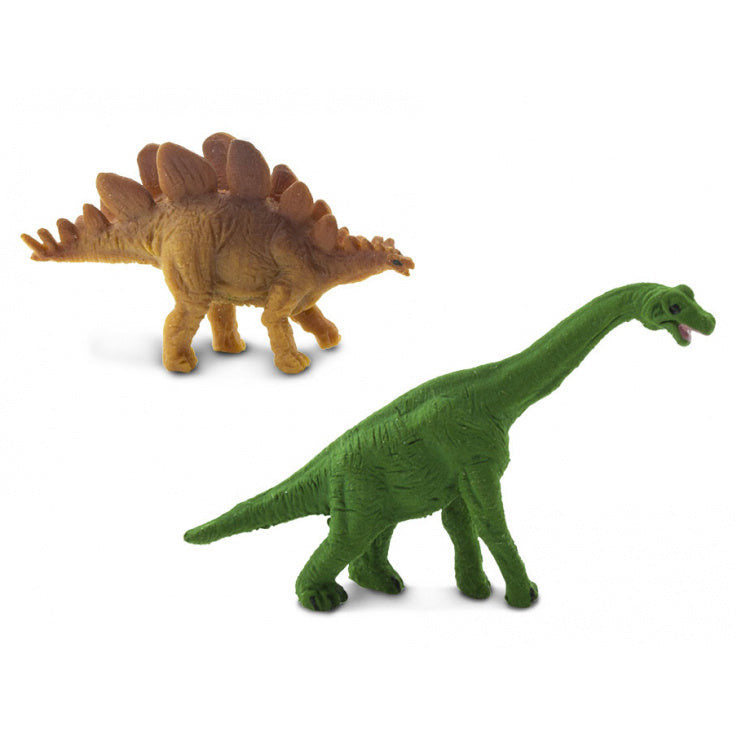 Safari Dinosaurs joue un ensemble de 2,5 cm Green 192 pièces