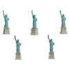 Safari Statue of Liberty Set 2,5 cm PVC Blue Grey 192 pièces