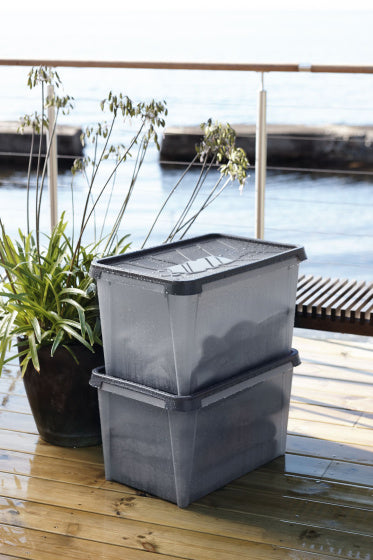 Smartstore Dry 31 Boîte de rangement 33 litres de gris de polypropylène