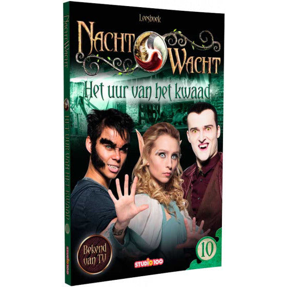 Studio 100 Reading Book Night Regardez l'heure du mal