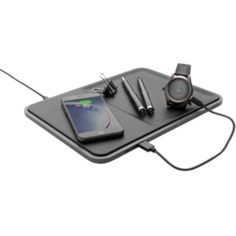 Chargeur de pointe suisse sans fil 28 cm ABS polyuréthane noir