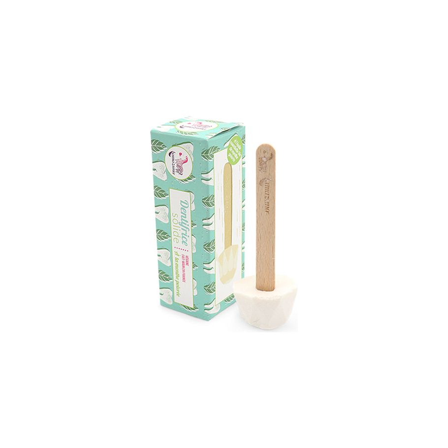 Dentifrice lazazuna sur un bâton de menthe naturelle