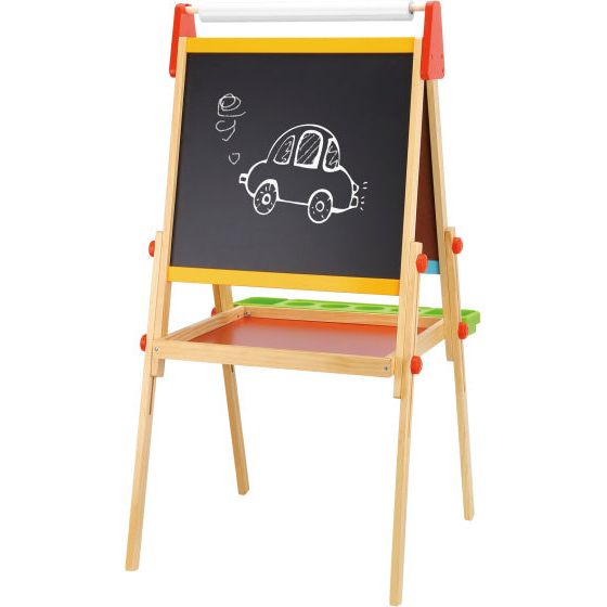 Toky Toy 2 en 1 Magnet Blackboard éducatif 56 pièces
