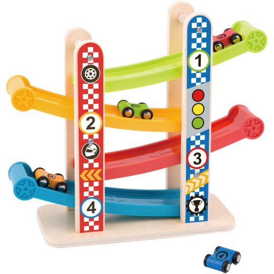 Takey Toy Woothing Marter avec des voitures gays 18 mois 5 pièces