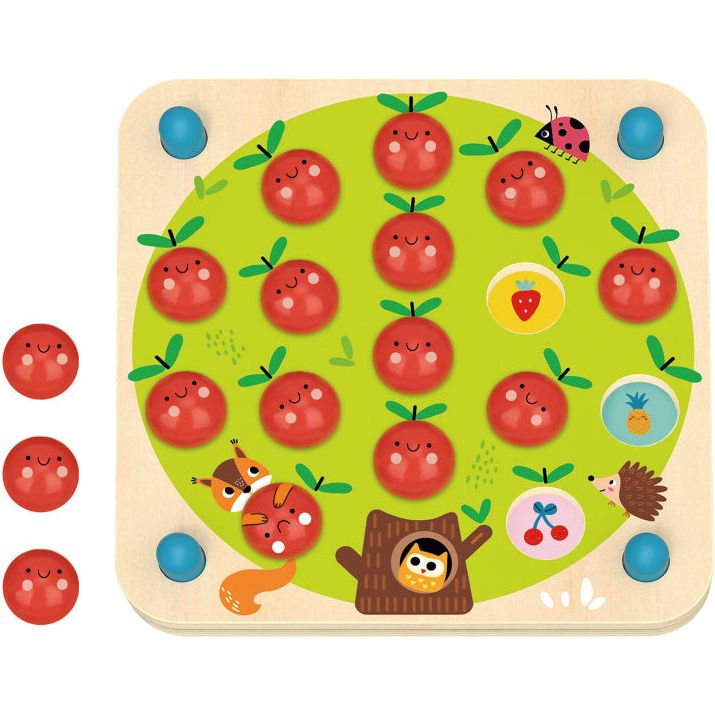 Toky Toy Memory Educational Wooden Pensez à penser 23 pièces