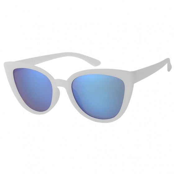Lunettes de soleil pour femmes A60770 Bleu blanc