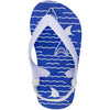 Waia adolescents pantoufles acapulco junior pvc bleu blanc taille 25