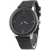 Vague hawaii watch citoyen miyota dames 4 cm en cuir en bois noir
