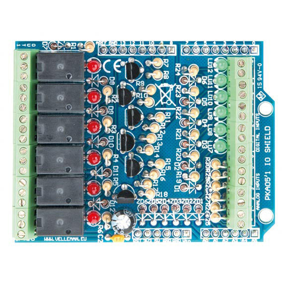 Whadda Arduino Ethernet Shield 7 x 5,5 cm vert vert