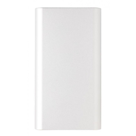 power bank sans fil 10 000 mAh 12,5 cm alu argent