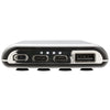 power bank Light Up 8000 mAh 14 x 7 cm ABS noir