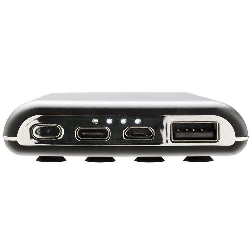 power bank Light Up 8000 mAh 14 x 7 cm ABS noir