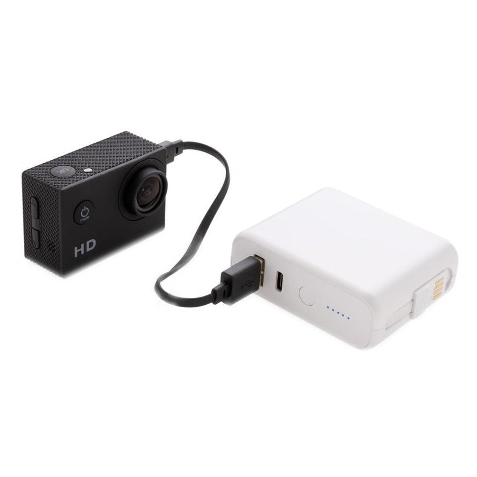 power bank avec chargeur sans fil 7,2 cm ABS blanc