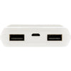 power bank Pocket 10 000 mAh 9,3 cm ABS blanc