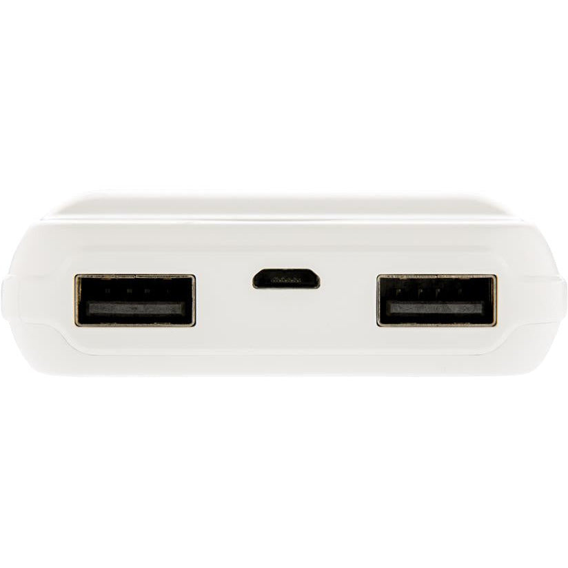 power bank Pocket 10 000 mAh 9,3 cm ABS blanc